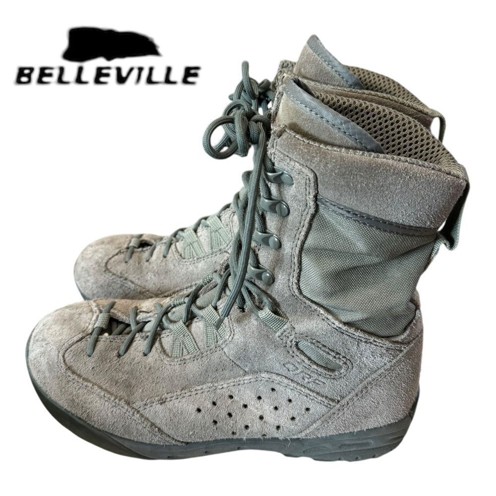 Belleville QRF Alpha S9 Hot Weather Assault Sage Leather Tactical Boots 7.5